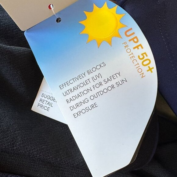 NWT TYR Active UPF 50+ Drawstring Blue Bikini Briefs Bottoms Womens Large - Picture 5 of 8